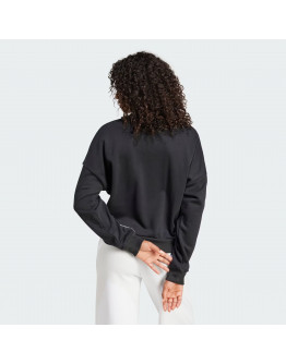Женская толстовка adidas Sportswear Essentials 3-Stripes French Terry JE0016 - черная