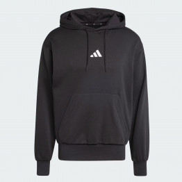 Мужская толстовка adidas Sportswear Essentials Feelcozy Fleece Hoodie JE3807 - черная