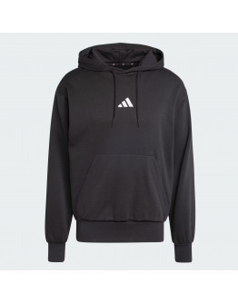 Мужская толстовка adidas Sportswear Essentials Feelcozy Fleece Hoodie JE3807 - черная