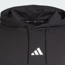 Мужская толстовка adidas Sportswear Essentials Feelcozy Fleece Hoodie JE3807 - черная