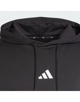Мужская толстовка adidas Sportswear Essentials Feelcozy Fleece Hoodie JE3807 - черная