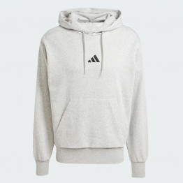 Мужская толстовка adidas Sportswear Essentials Feelcozy Fleece Hoodie JE3809 - серая