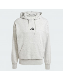 Мужская толстовка adidas Sportswear Essentials Feelcozy Fleece Hoodie JE3809 - серая