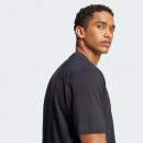 Мужская футболка adidas Sportswear Essentials Linear Single JE8993 - черная
