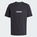 Мужская футболка adidas Sportswear Essentials Linear Single JE8993 - черная