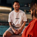 Мужская футболка adidas Sportswear Essentials Linear Single JE9000 - белая