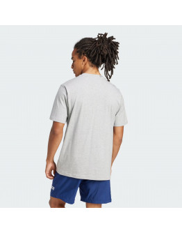 Мужская футболка adidas Sportswear Essentials Linear Single JE9002 - серая