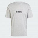 Мужская футболка adidas Sportswear Essentials Linear Single JE9002 - серая