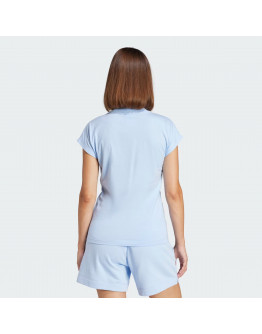 Женская футболка adidas Sportswear Linear JG8660 - синяя
