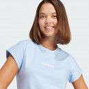 Женская футболка adidas Sportswear Linear JG8660 - синяя