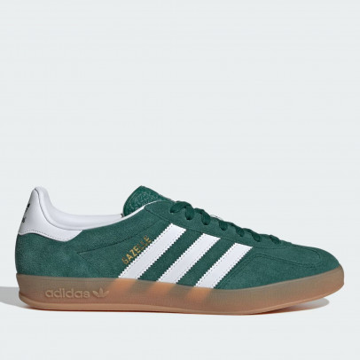 Кроссовки adidas Gazelle Indoor JI2062 - зеленые