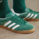 Кроссовки adidas Gazelle Indoor JI2062 - зеленые