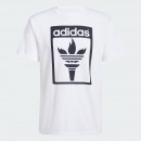 Футболка adidas Originals Trefoil Torch JJ1218 - белая