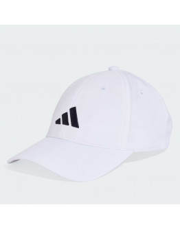 Кепка с козырьком adidas New Logo Embroidered Baseball JN6590 - белая