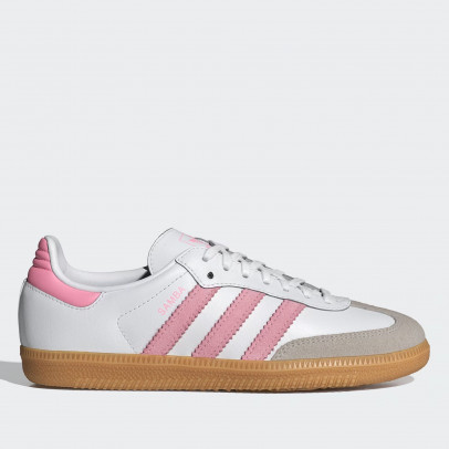 Подростковые кроссовки adidas Originals Samba OG J JQ2018 - белые