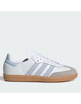 Подростковые кроссовки adidas Originals Samba OG J JQ2019 - белые