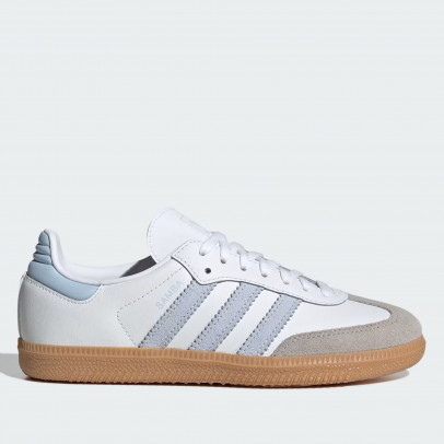 Подростковые кроссовки adidas Originals Samba OG J JQ2019 - белые
