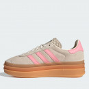 Подростковые кроссовки adidas Originals Gazelle Bold J JQ7409 - бежевые