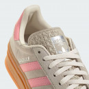 Подростковые кроссовки adidas Originals Gazelle Bold J JQ7409 - бежевые