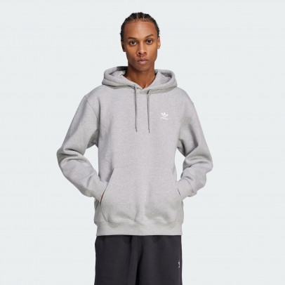 Мужская толстовка adidas Originals Trefoil Essentials Loose Hoodie JV6057 - серая