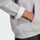 Мужская толстовка adidas Originals Trefoil Essentials Loose Hoodie JV6057 - серая