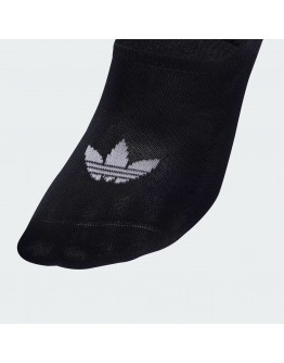 Носки унисекс adidas Originals Low Cut 3 пары JV7442 - черные