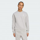 Мужская толстовка adidas Originals Trefoil Essentials Crew JY6140 - серая