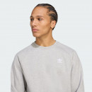 Мужская толстовка adidas Originals Trefoil Essentials Crew JY6140 - серая