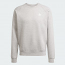 Мужская толстовка adidas Originals Trefoil Essentials Crew JY6140 - серая