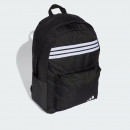 Рюкзак adidas Sportswear Classic 3-Stripes Horizontal JZ3321 - черный