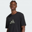 Мужская футболка adidas Camo Expolorer Graphic JZ7500 - черная