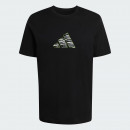 Мужская футболка adidas Camo Expolorer Graphic JZ7500 - черная