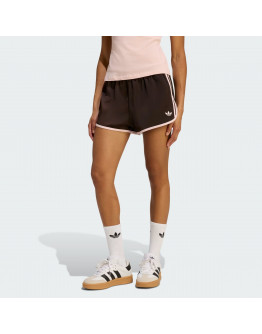 Женские шорты adidas Originals 3-Stripes Sprinter KC9006 - коричневые