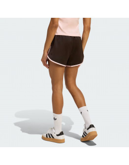 Женские шорты adidas Originals 3-Stripes Sprinter KC9006 - коричневые