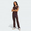 Женская футболка adidas Originals 3-Stripes Slim KC9017 - коричневая