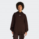 Женская толстовка adidas Originals Essentials Loose French Terry KC9145 - коричневая