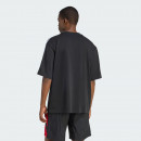 Мужская футболка adidas Originals Adicolor 3-Stripes Oversize KD4095 - черная