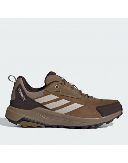 Мужская обувь adidas Terrex Anylander Leather KJ5210 - коричневая