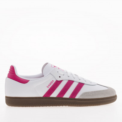 Подростковые кроссовки adidas Originals Samba OG J KK3556 - белые