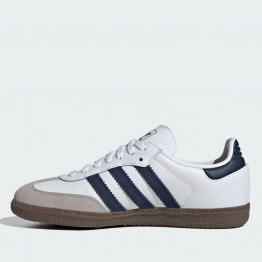 Подростковые кроссовки adidas Originals Samba OG J KK3557 - белые