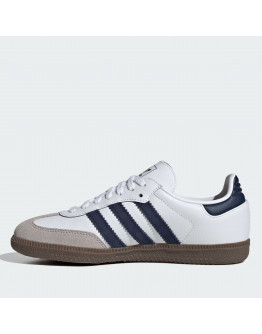 Подростковые кроссовки adidas Originals Samba OG J KK3557 - белые