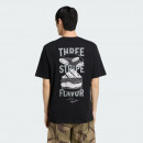 Мужская футболка adidas Sportswear Burger Flavor Graphic KT9724 - черная