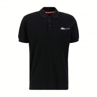 Футболка Alpha Industries Basic Polo 10660003 - черная