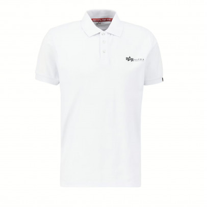 Футболка Alpha Industries Basic Polo 10660009 - белая