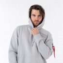 Худи Alpha Industries Patch Hoodie LF 136330666 - серый