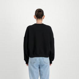 Толстовка Alpha Industries Essentials RL Sweater WMN 14603003 - черная