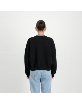 Толстовка Alpha Industries Essentials RL Sweater WMN 14603003 - черная