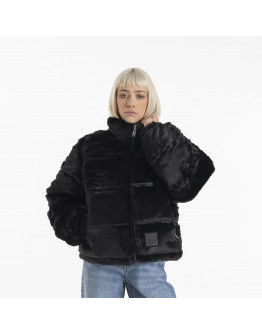 Пуховик Alpha Industries Fur Puffer Wmn 14800203 - черный