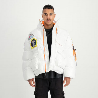 Куртка Alpha Industries Nasa Puffer Artemis 14813609 - белая