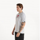 Футболка Alpha Industries Satin Logo 148513666 - серый